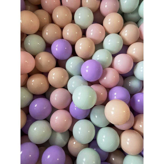 Set 200 Bile din Plastic Colorate, 7 cm Flumi FM3302911