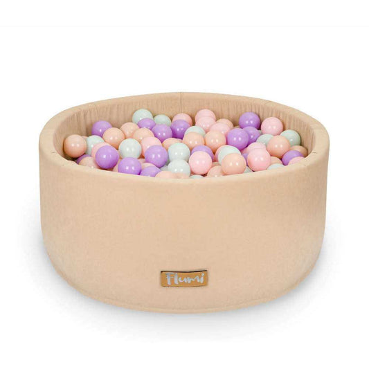 Set 200 Bile din Plastic Colorate, 7 cm Flumi FM3302911