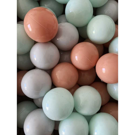 Set 200 Bile din Plastic Colorate, 7 cm Flumi FM3302911