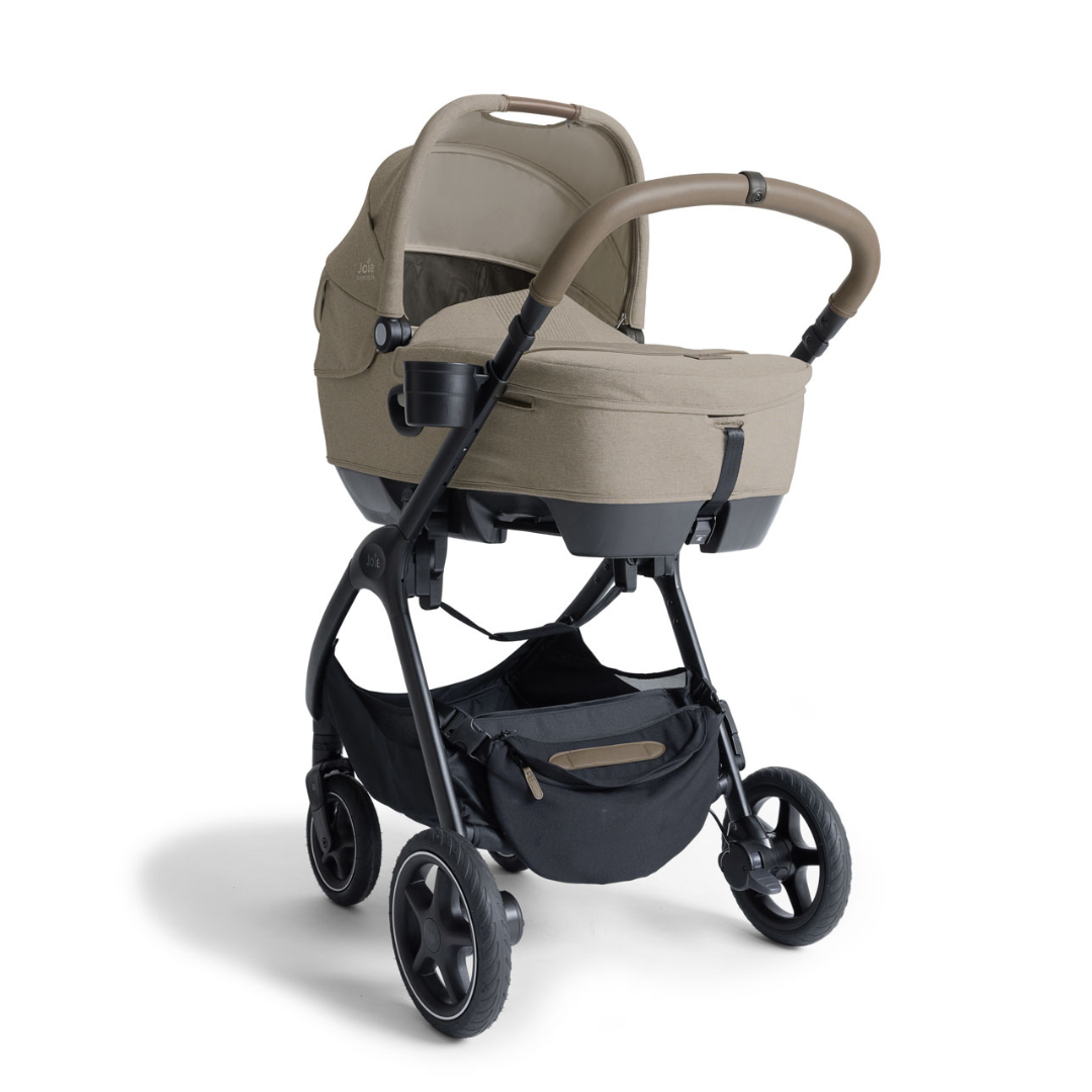Joie - Landou auto Calmi R129 Signature Sandstone, 40-70 cm, testat ADAC si certificat R129