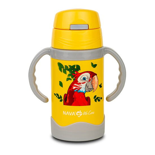 Sticla termoizolanta Nava We care 300ml galben