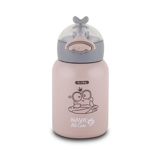 Sticla termoizolanta Nava We care 350 ml roz