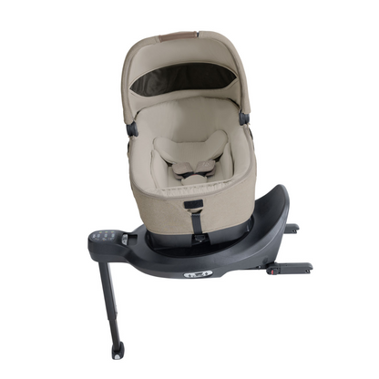 Joie - Landou auto Calmi R129 Signature Sandstone, 40-70 cm, testat ADAC si certificat R129