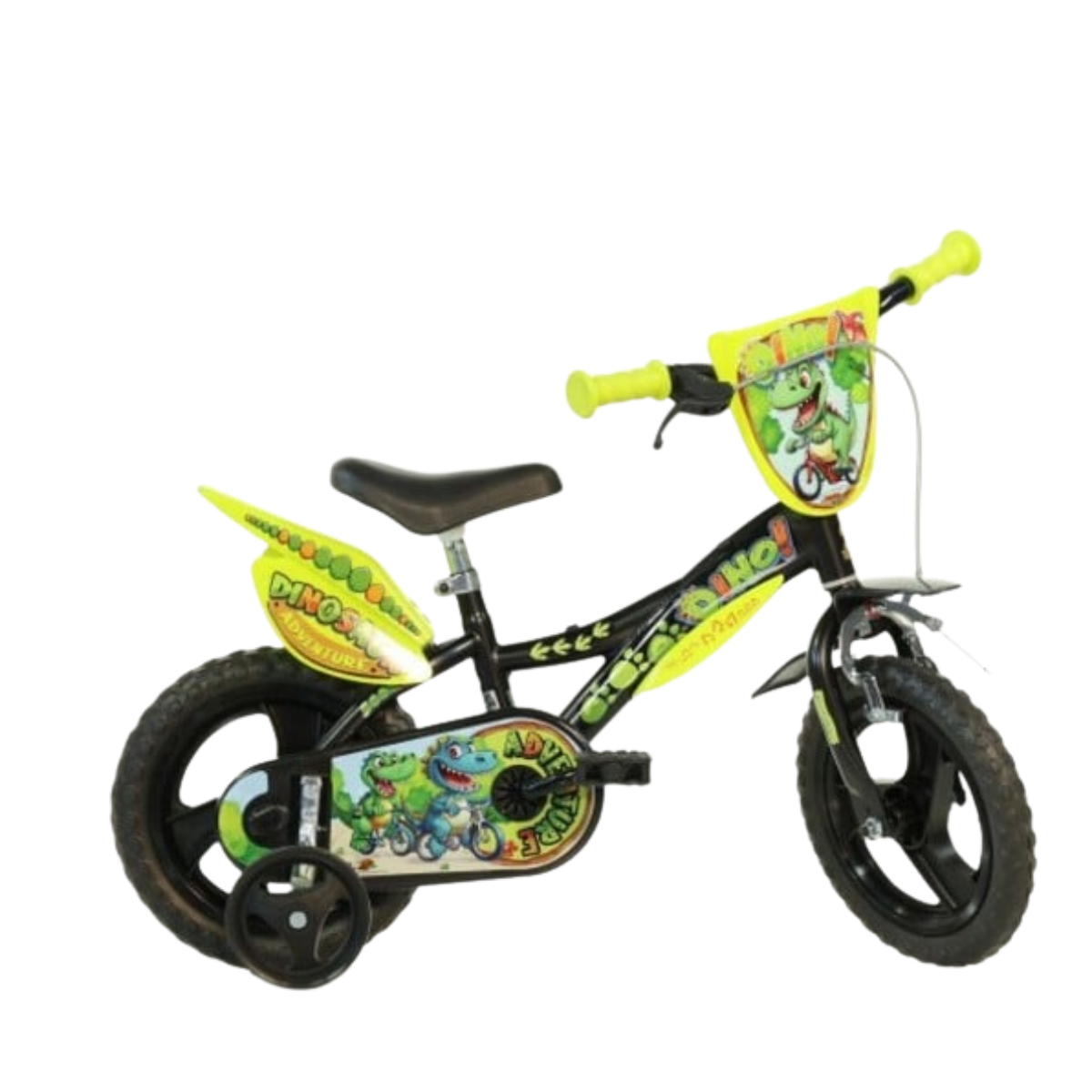 Bicicleta copii 12'' Aventurile dinozaurului