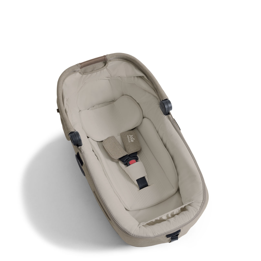Joie - Landou auto Calmi R129 Signature Sandstone, 40-70 cm, testat ADAC si certificat R129
