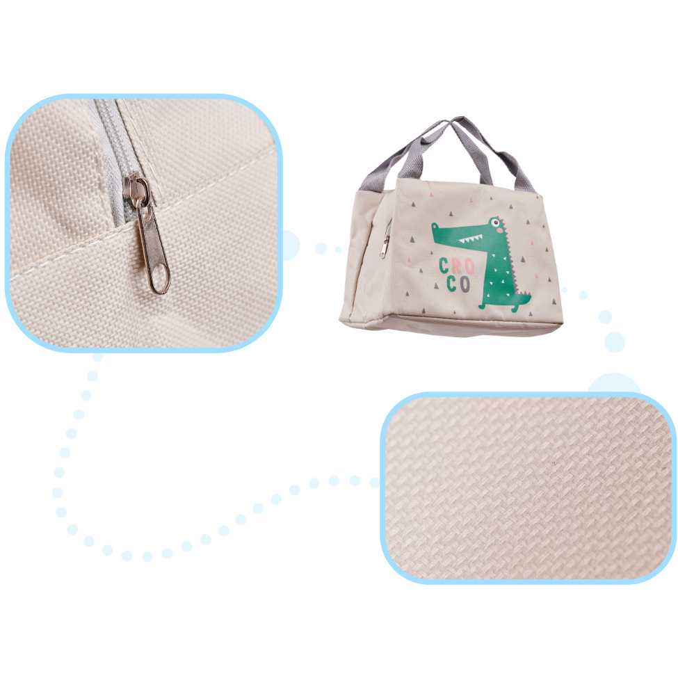 Geanta termoizolanta 21,5 cm x 14,5 cm x 15,5 cm Ikonka IK2998