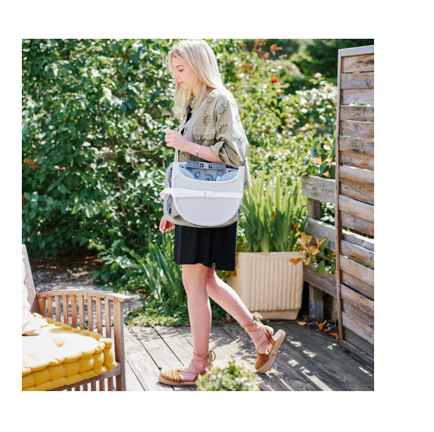 Badabulle - Booster compact Home&Go din materiale reciclabile