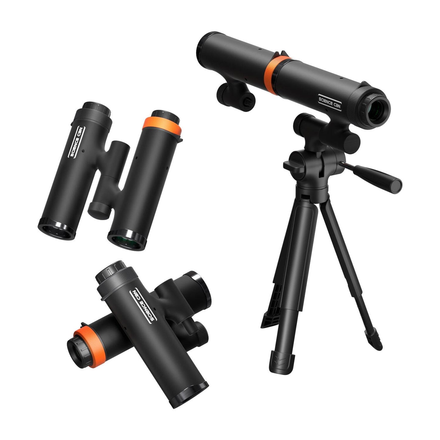 Telescop multifunctional 3 in 1