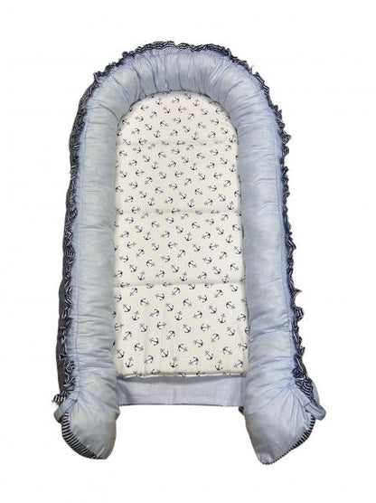 Cuib-Baby Nest My Kids Ancora Blue