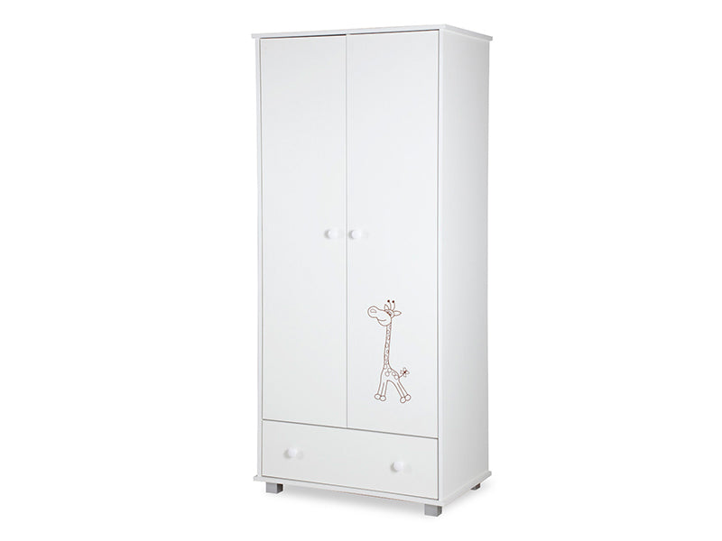 Dulap copii Klups SAFARI Giraffe Alb