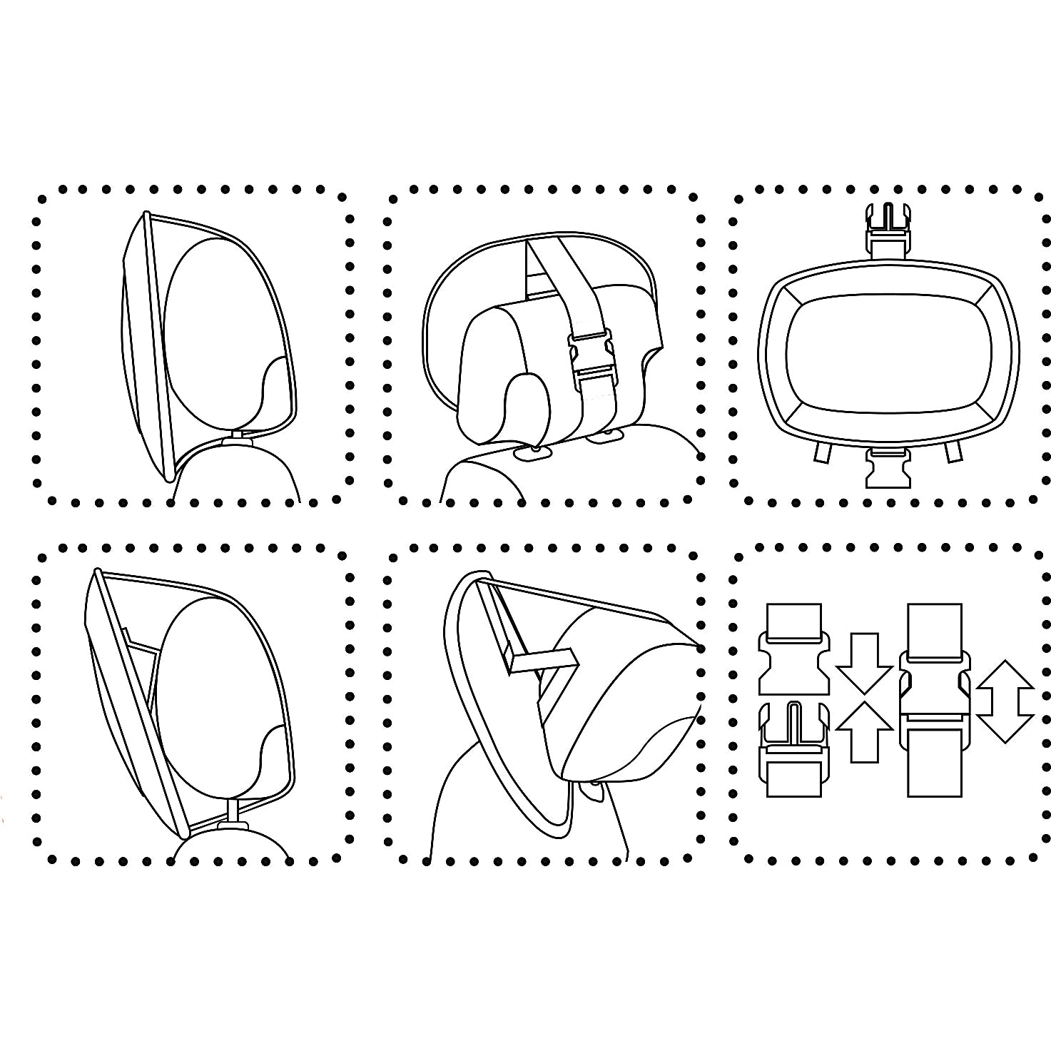 Oglinda Auto Retrovizoare Tuloko TL007