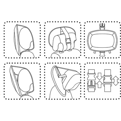 Oglinda Auto Retrovizoare Tuloko TL007