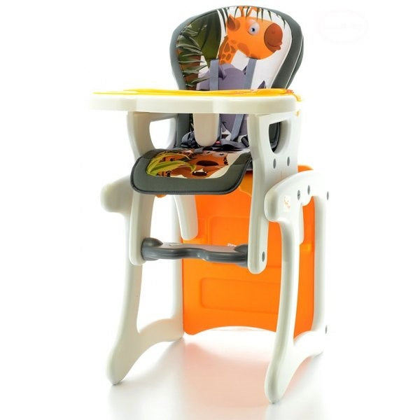 Scaun de masa multifunctional EURObaby HB-GY01- Portocaliu