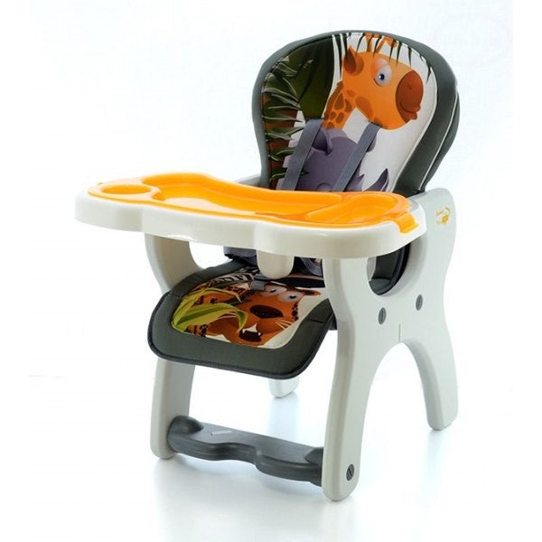 Scaun de masa multifunctional EURObaby HB-GY01- Portocaliu