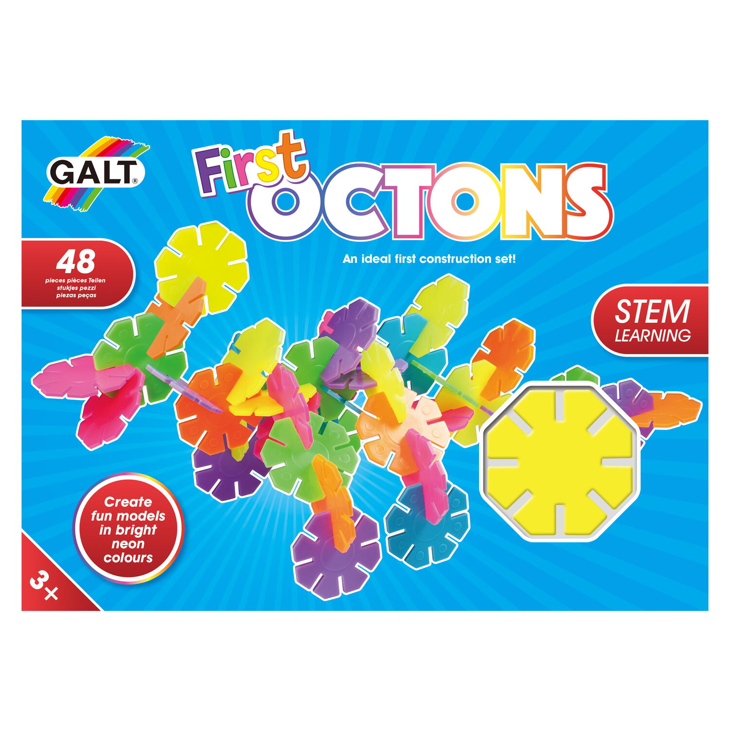 Set de construit - First Octons - 48 piese
