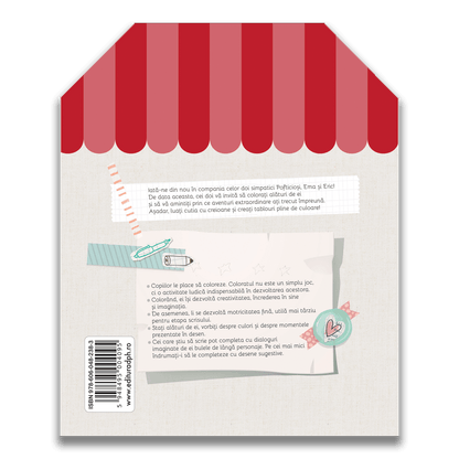 Coloram cu Ema si Eric - Carte de colorat