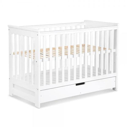 Patut lemn cu sertar Klups Iwo Alb