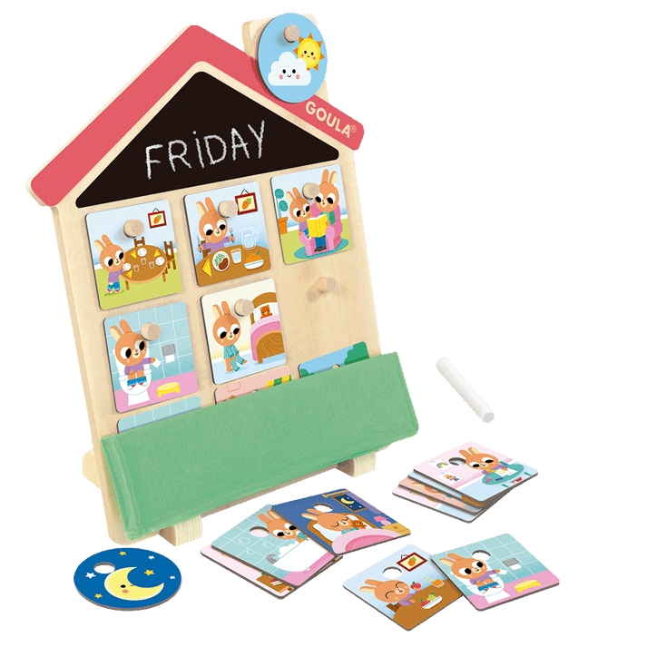 Joc educativ - Casuta cu activitati zilnice