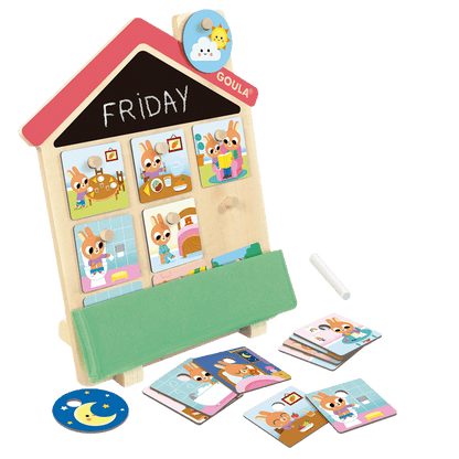 Joc educativ - Casuta cu activitati zilnice