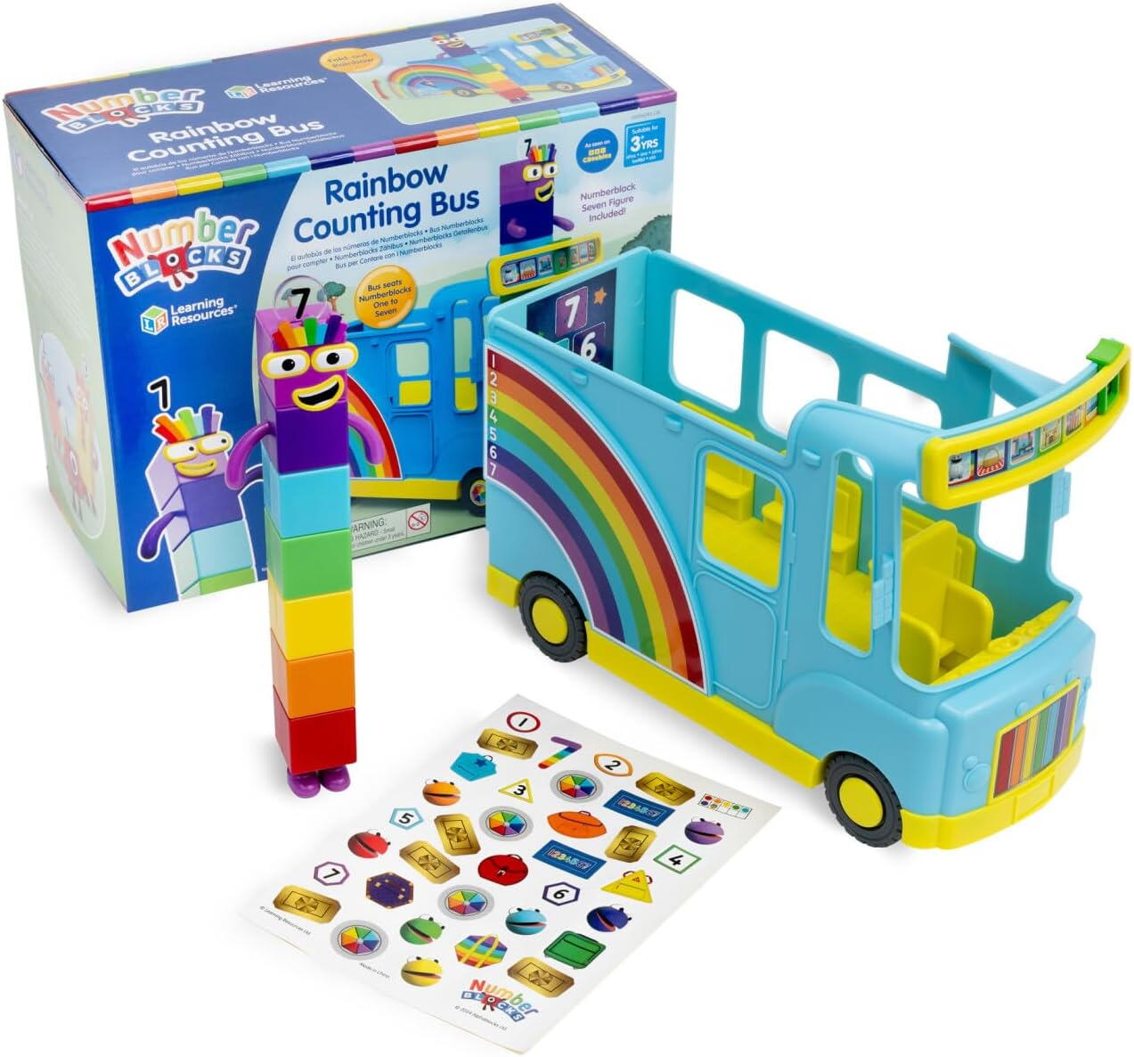 Joc de rol  - Numberblocks® si autobuzul curcubeu