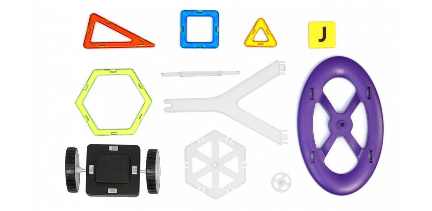 Joc de constructie magnetic - 98 piese