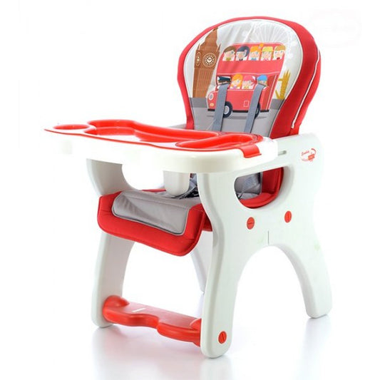 Scaun de masa multifunctional EURObaby HB-GYO1 - Rosu