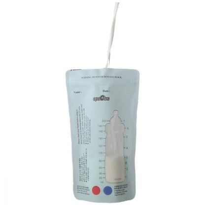 Pungi stocare lapte matern cu fermoar (30 buc.)