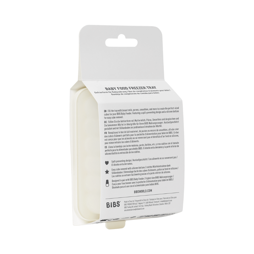 BIBS - Tavita pentru congelarea hranei bebelusului, Ivory