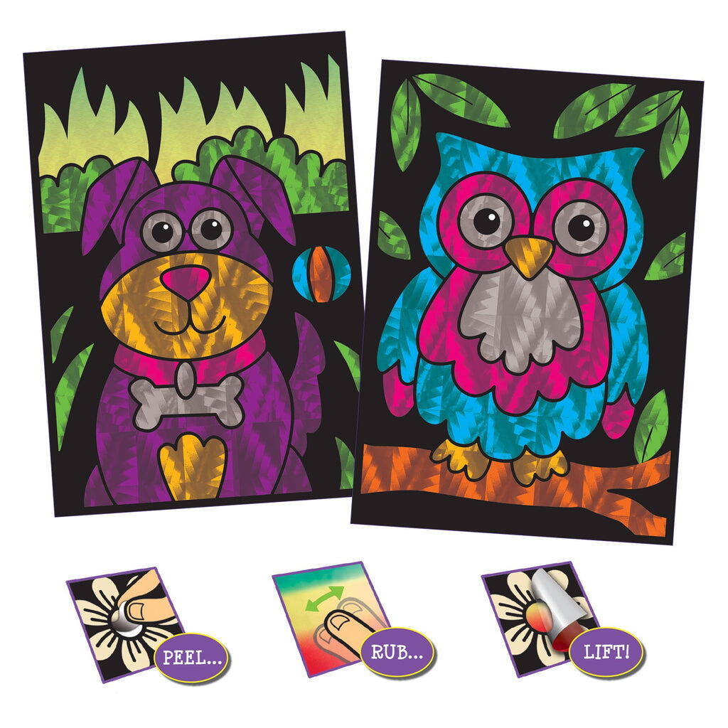 Set creativ - Arta cu folii de transfer