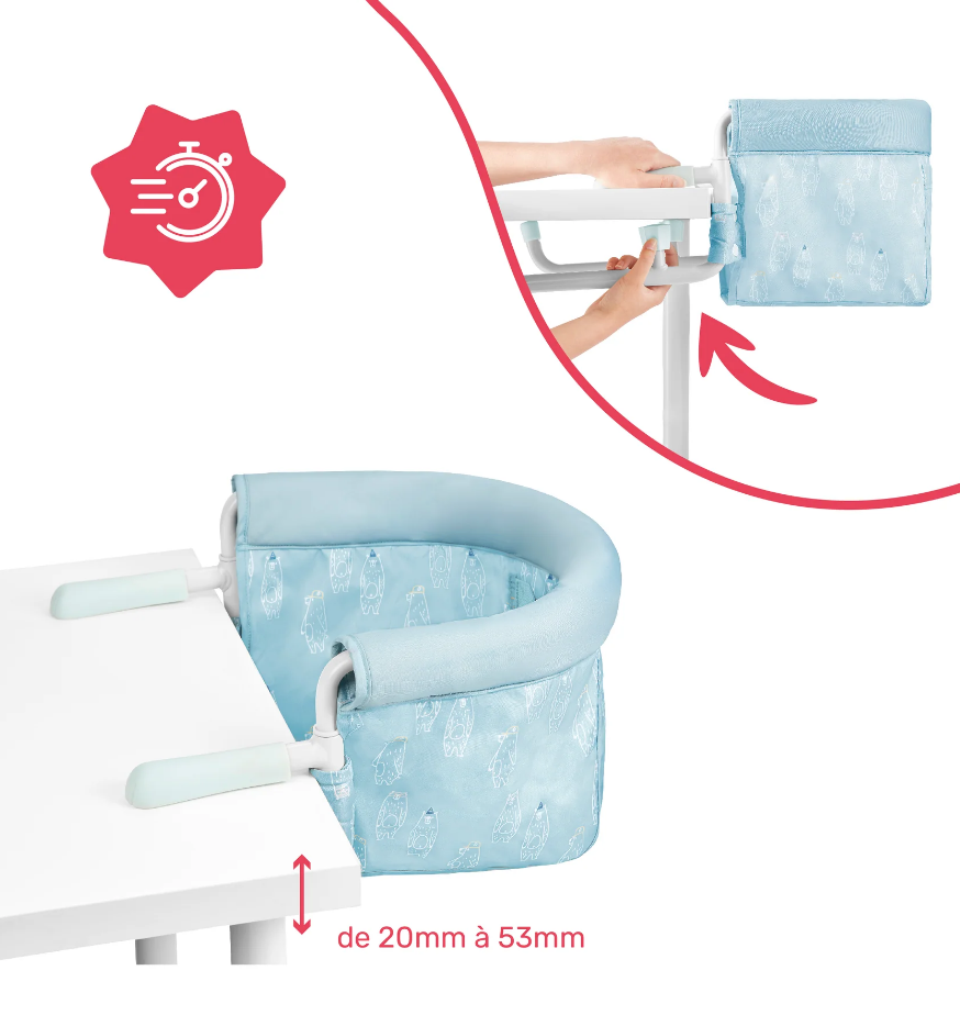 Badabulle - Scaun de masa atasabil