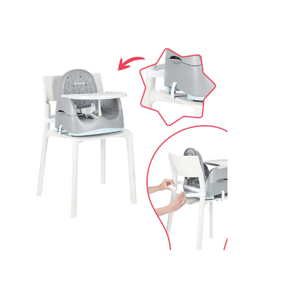 Badabulle - Booster compact Home&Go din materiale reciclabile