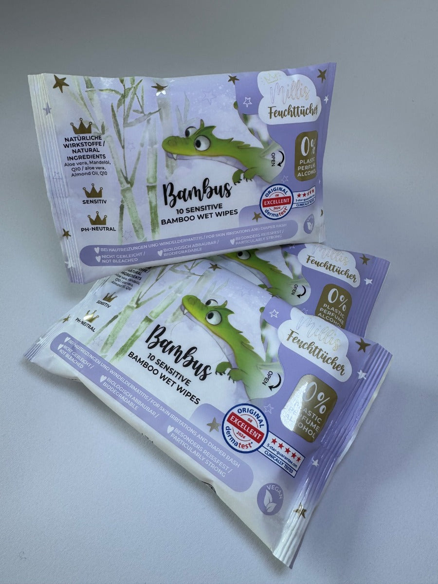 Millis Servetele Umede din Bambus Magic 10 buc