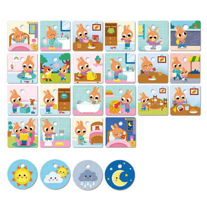 Joc educativ - Casuta cu activitati zilnice