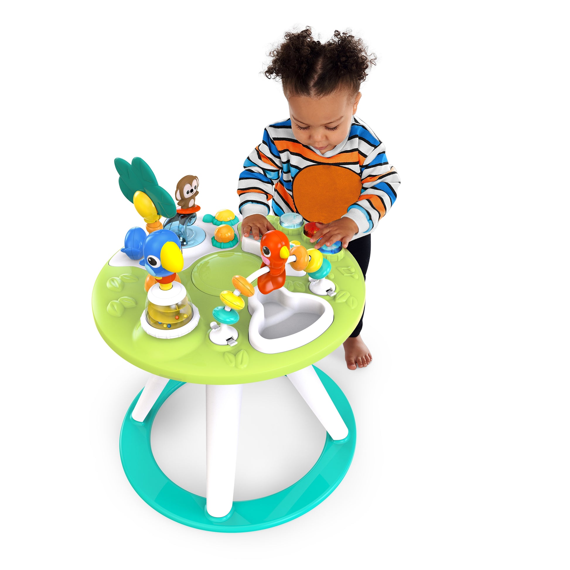 Bright Starts - Centru de activitati 2 in 1 Tropic Cool