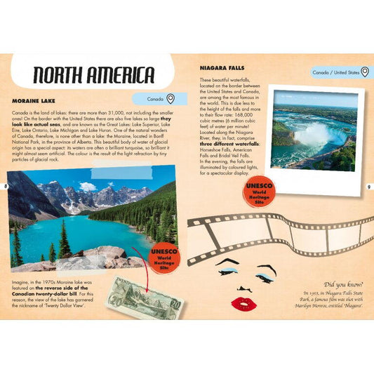 Cunoaste si exploreaza - Puzzle Minunile naturii (200 piese)