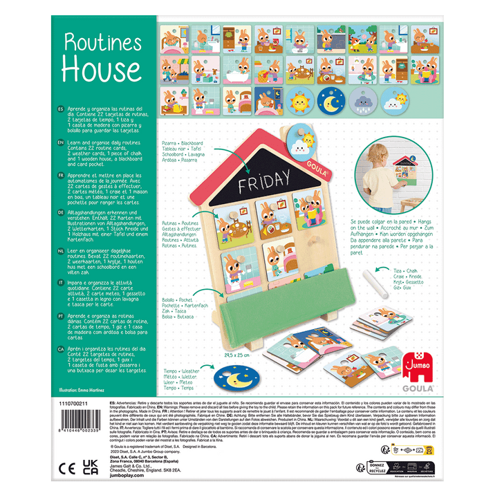 Joc educativ - Casuta cu activitati zilnice