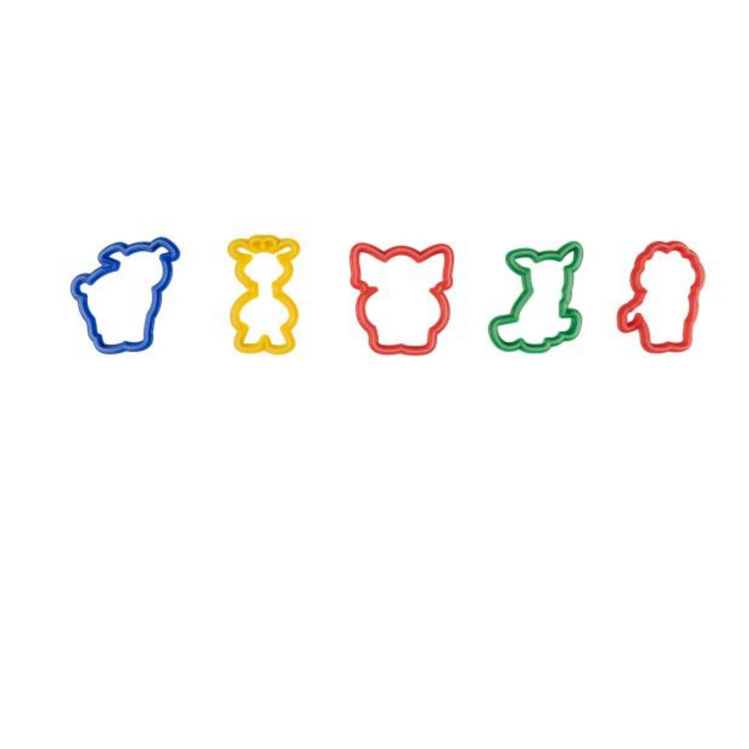 Set forme pentru plastilia - Animalute safari