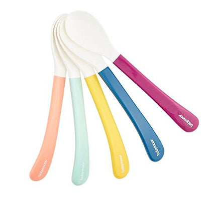 Babymoov– Set de 5 lingurite multicolore