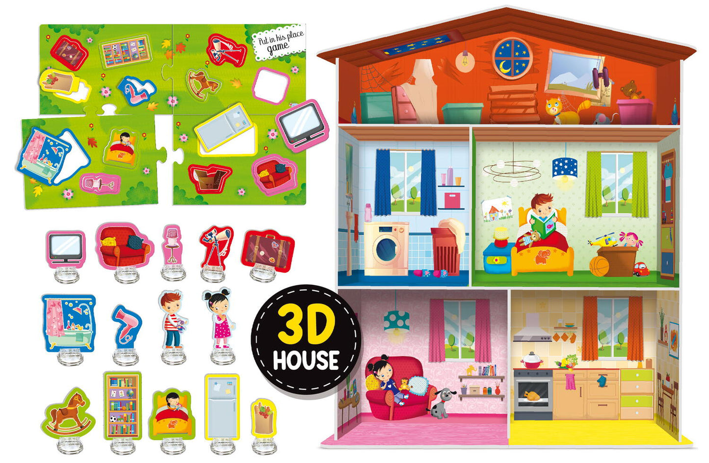 Joc Montessori Maxi - Casuta mea