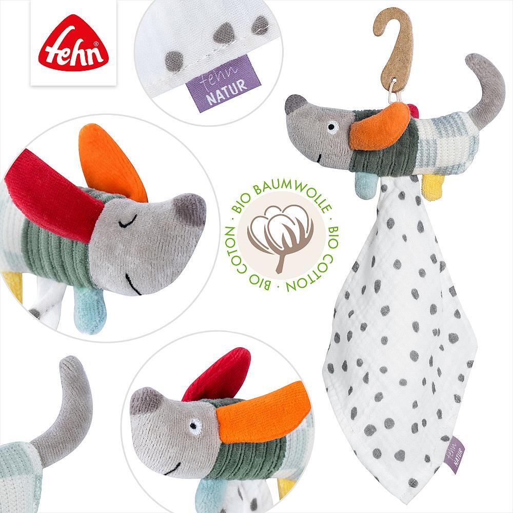 Jucarie doudou mini - Catelus NATUR