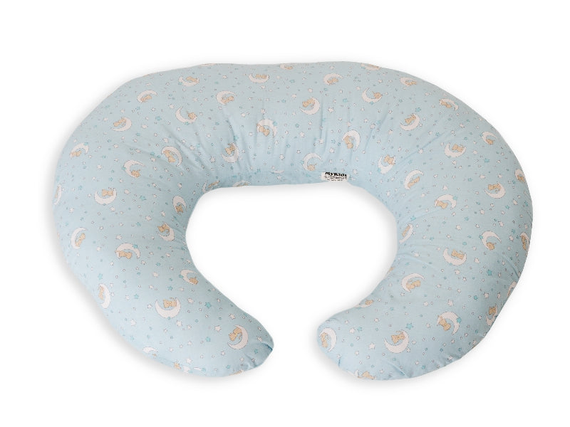 Perna De Alaptare Mica MyKids Cat On Moon Blue