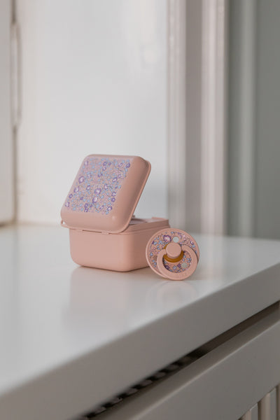 BIBS x LIBERTY - Cutie multifunctionala pentru depozitare suzete, Eloise Blush