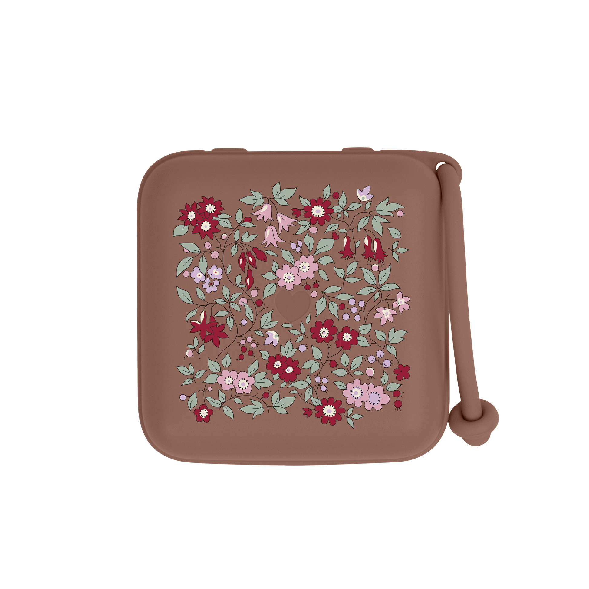 BIBS X Liberty Bundle - Set cutie cadou cu bavetica, cutie de suzeta, clip suzeta si jucarie multisenzoriala