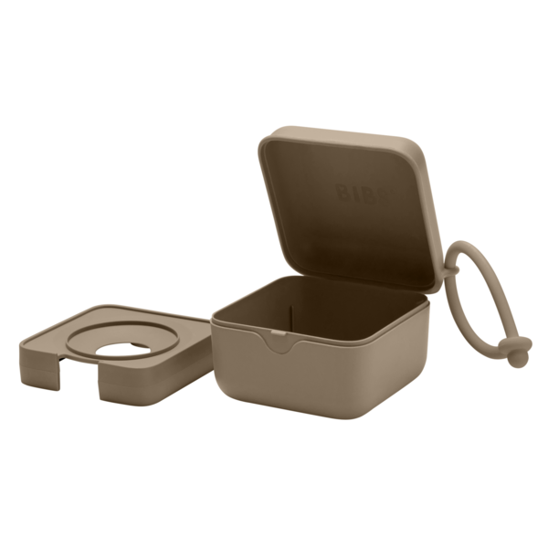 BIBS - Cutie multifunctionala pentru depozitare suzete, Dark Oak