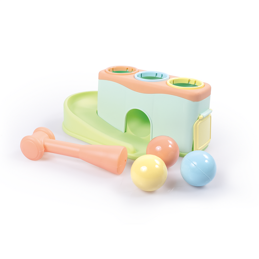 Jucarie dexteritate - Cursa bilutelor - Pastel