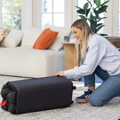 Joie - Patut pliant de calatorie transformabil in tarc Amigo, Shale