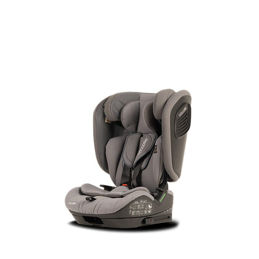 Scaun auto pliabil iSize 76-150 cm Coccolle TravelFold Stone grey