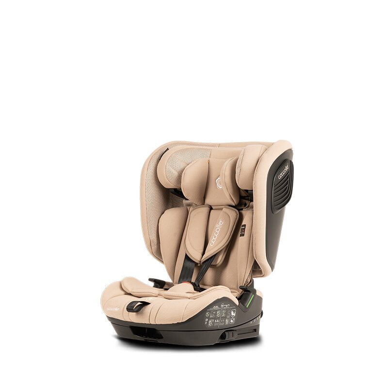 Scaun auto pliabil iSize 76-150 cm Coccolle TravelFold Sand beige