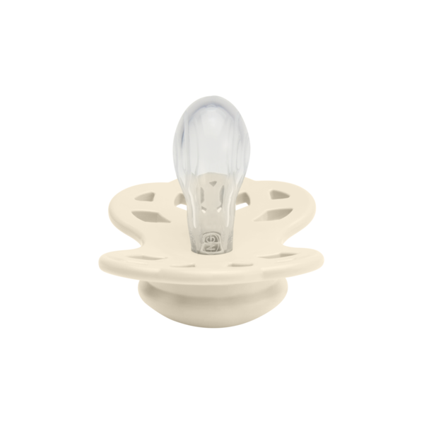 BIBS - Suzeta Infinity Silicon, tetina simetrica, 0 luni +