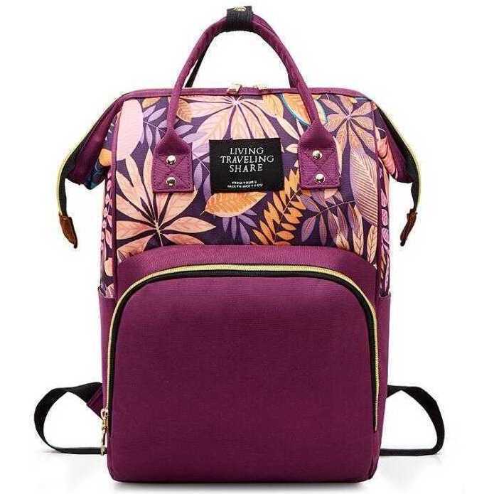 Rucsac multifunctional mamici Leaves Bambinice BN028